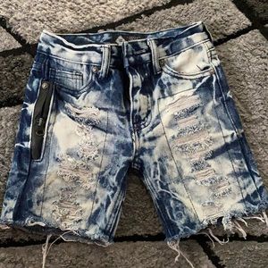 5T distressed jean shorts